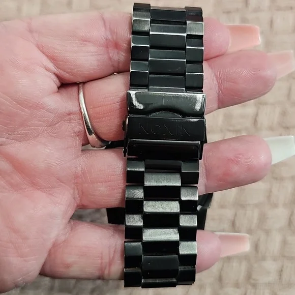 Nixon Midnight Black Timepiece